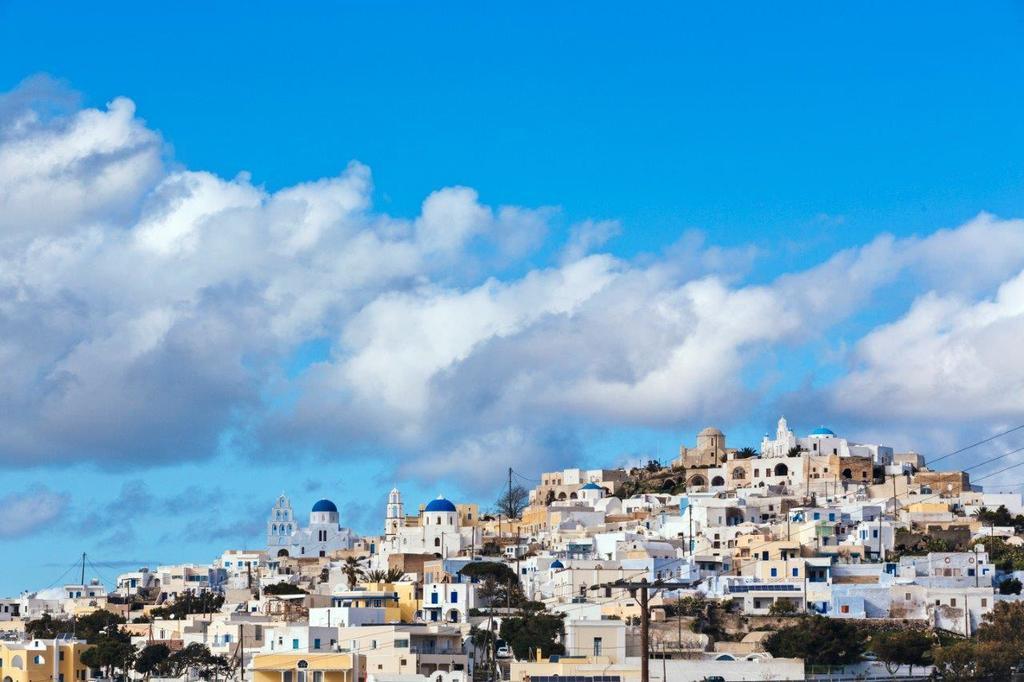 Art Hotel Santorini Pyrgos Kallistis Habitación foto